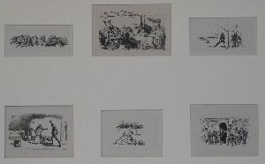 1. Sechs Illustrationen zu Goethes Übers.: Benvenuto Cellini  Berlin: Bruno Cassierer 1913