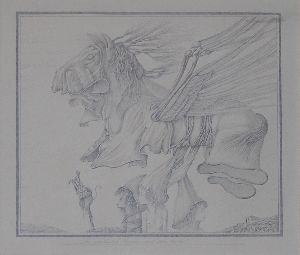 Der geblendete Pegasus und seine Kinder