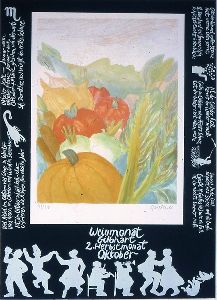 Oktober          Aus: Bauern und Gartenkalender